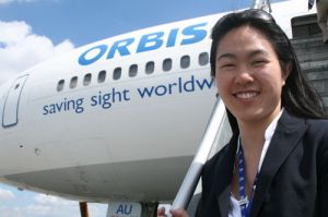 ORBIS Flying Eye Hospital has directly treated more than 9.7 million people. 