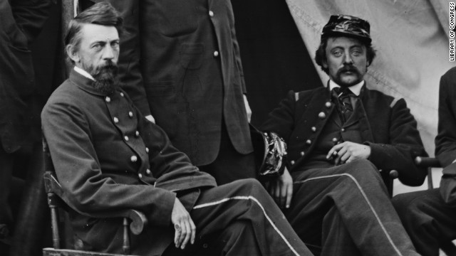 Jonathan Letterman (left) is credited with saving and treating countless wounded men during the Civil War after devising modern methods of medical organization on the battlefield. 